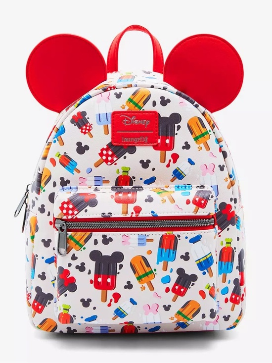 Disney Other - LOUNGEFLY Disney Mickey Mouse & Friends Popsicle Mini Backpack